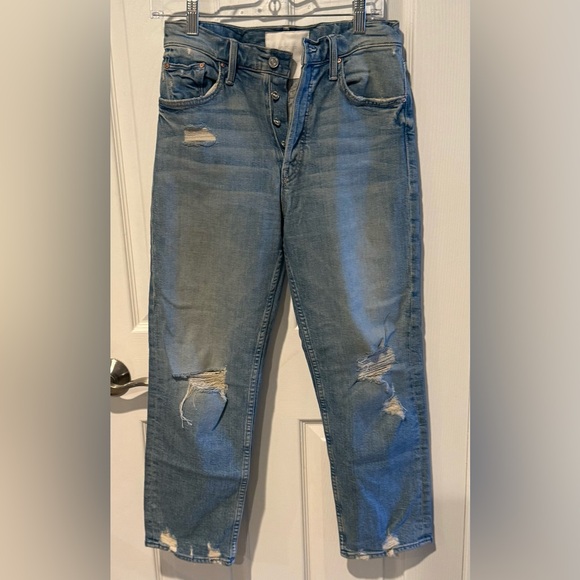 MOTHER Denim The Tomcat in the light blue wash "The Confession" Sz 27 - Picture 2 of 4